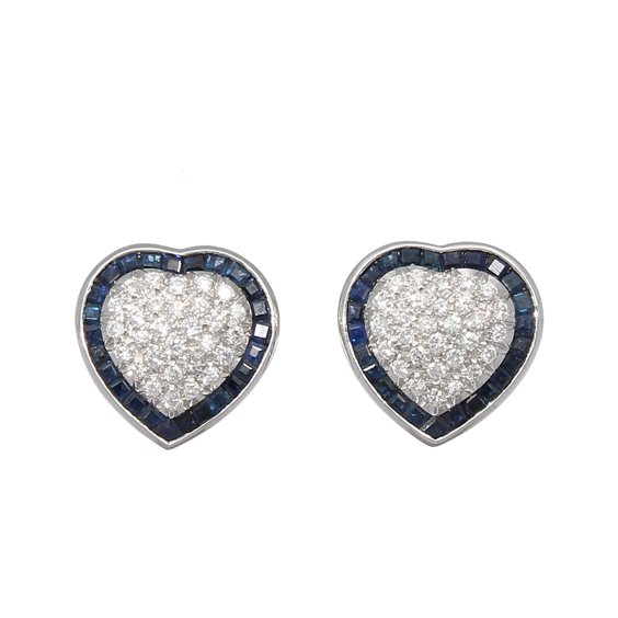 Pendientes Soprana Mujer ZAFFIRO in Oro blanco Zaffiro 2.80 Ct 10007594 - 10007594